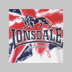 Lonsdale biele pánske tričko UNION JACK materiál 100%bavlna